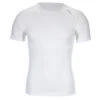 Odlo LIGHT CUBIC S/S SHIRT Herren Funktionsunterwäsche WHITE/SNOW WHITE -Sport Im Freien 109059035 a light cubic ss shirt odlo