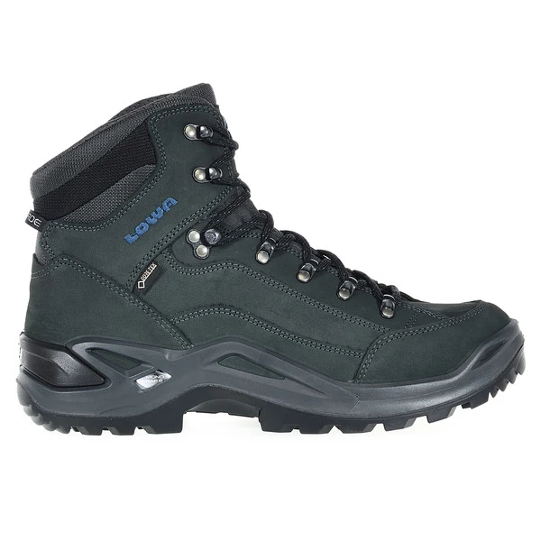 Lowa RENEGADE GTX MID Herren Wanderstiefel ANTHRAZIT/STAHLBLAU 2 Lowa RENEGADE GTX MID Herren Wanderstiefel ANTHRAZIT/STAHLBLAU