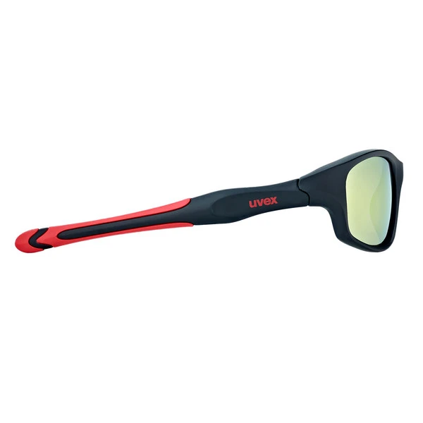 Uvex SPORTSTYLE 507 Kinder Sonnenbrille BLACK MAT RED 4 Uvex SPORTSTYLE 507 Kinder Sonnenbrille BLACK MAT RED – Bild 2