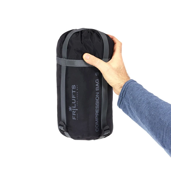FRILUFTS COMPRESSION BAG Packsack BLACK 4 FRILUFTS COMPRESSION BAG Packsack BLACK – Bild 2