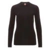 Icebreaker W MERINO 260 TECH LS CREWE Damen Funktionsshirt BLACK