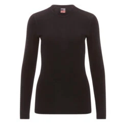 Icebreaker W MERINO 260 TECH LS CREWE Damen Funktionsshirt BLACK