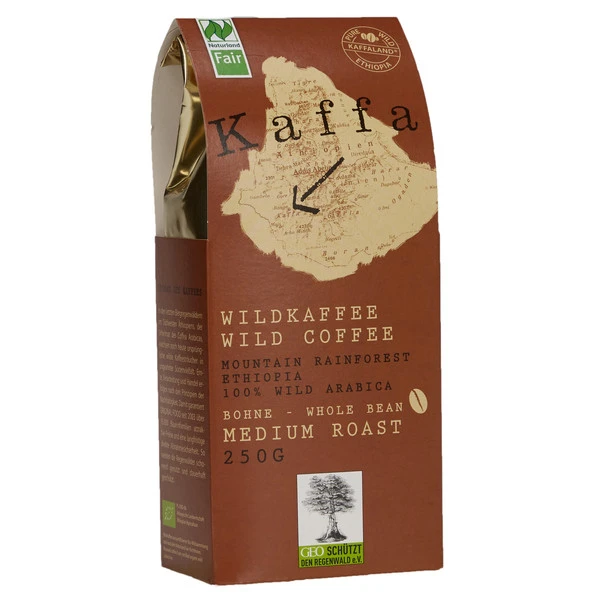 Kaffa WILDKAFFEE MEDIUM GANZE BOHNE 3 Kaffa WILDKAFFEE MEDIUM GANZE BOHNE