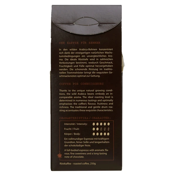 Kaffa WILDKAFFEE ESPRESSO GEMAHLEN 4 Kaffa WILDKAFFEE ESPRESSO GEMAHLEN – Bild 2