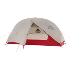 MSR HUBBA NX Einpersonenzelt LIGHT GRAY/RED -Sport Im Freien 5637334804 f hubba nx msr 24