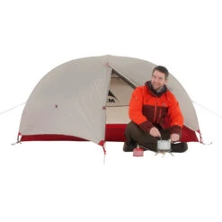 MSR HUBBA NX Einpersonenzelt LIGHT GRAY/RED -Sport Im Freien 5637334804 g hubba nx msr 24