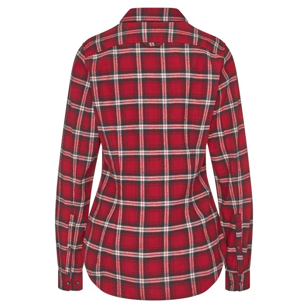 FJÄLLRÄVEN Fjällräven ÖVIK FLANNEL SHIRT W Damen Outdoor Bluse DEEP RED 4 FJÄLLRÄVEN Fjällräven ÖVIK FLANNEL SHIRT W Damen Outdoor Bluse DEEP RED – Bild 2