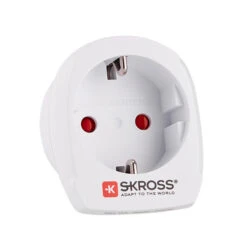 SKROSS EUROPE TO DK Reisestecker WHITE