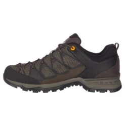 Salewa MS MTN TRAINER LITE GTX Herren Zustiegsschuhe WALLNUT/FLUO ORANGE -Sport Im Freien 5637824302 c ms mtn trainer lite gtx salewa 24
