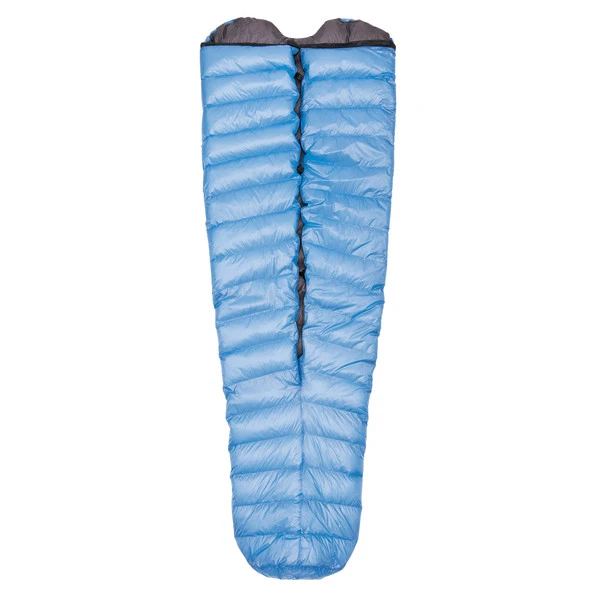 Western Mountaineering NANOLITE SKY BLUE 12D Daunenschlafsack SKY BLUE/BLACK 4 Western Mountaineering NANOLITE SKY BLUE 12D Daunenschlafsack SKY BLUE/BLACK – Bild 2