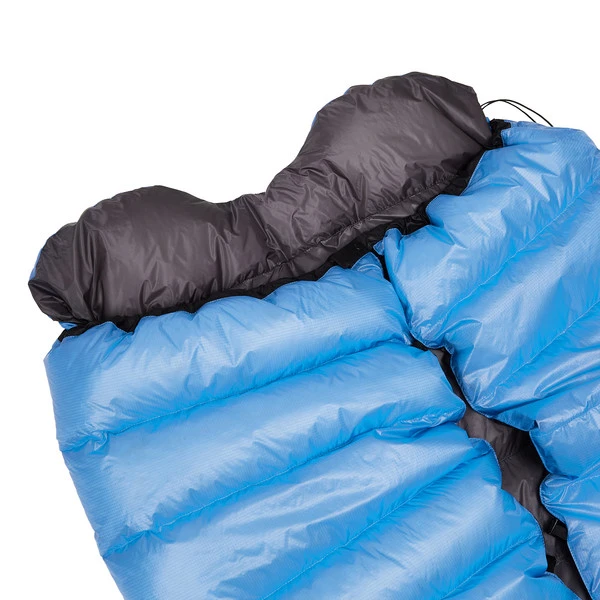 Western Mountaineering NANOLITE SKY BLUE 12D Daunenschlafsack SKY BLUE/BLACK 6 Western Mountaineering NANOLITE SKY BLUE 12D Daunenschlafsack SKY BLUE/BLACK – Bild 4