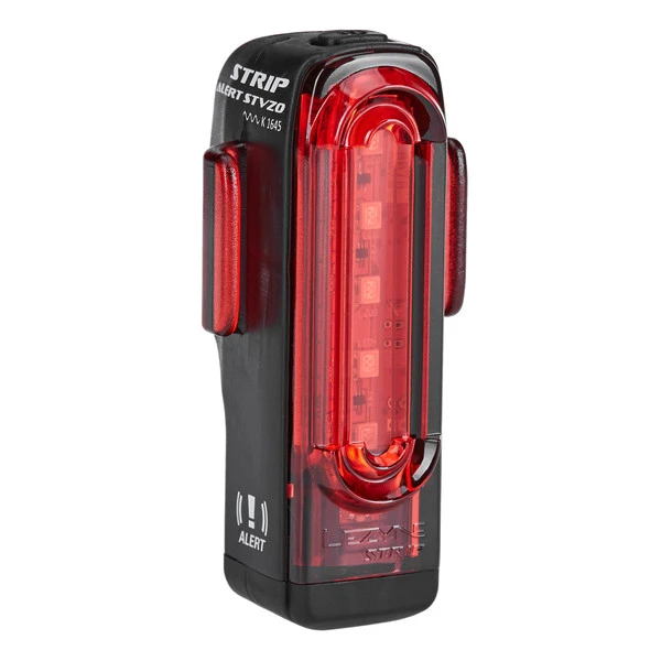 Lezyne STRIP ALERT STVZO ROTES LICHT Fahrradbeleuchtung SCHWARZ 3 Lezyne STRIP ALERT STVZO ROTES LICHT Fahrradbeleuchtung SCHWARZ