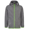 FRILUFTS STIERVA HOODED FLEECE JACKET Kinder Fleecejacke CAVIAR