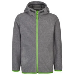 FRILUFTS STIERVA HOODED FLEECE JACKET Kinder Fleecejacke CAVIAR