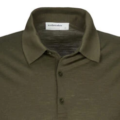 Icebreaker MEN TECH LITE II SS POLO Herren Polo-Shirt LODEN -Sport Im Freien 5637914515 c m tech lite ii ss polo icebreaker 24