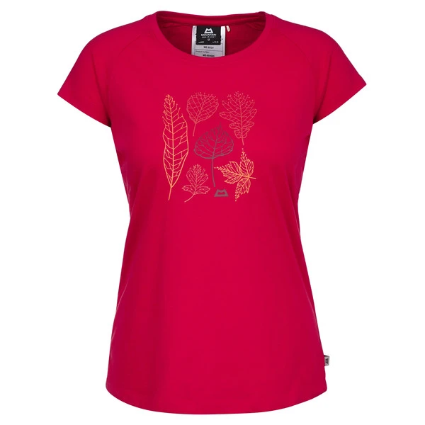 Mountain Equipment LEAF TEE Damen T-Shirt CAPSICUM RED 3 Mountain Equipment LEAF TEE Damen T-Shirt CAPSICUM RED