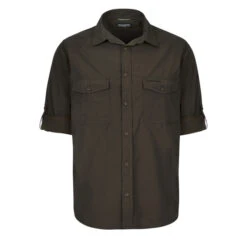 Craghoppers KIWI LONG SLEEVED SHIRT Herren Outdoor Hemd WOODLAND GREEN -Sport Im Freien 5637922190 c kiwi langarm hemd craghoppers 24