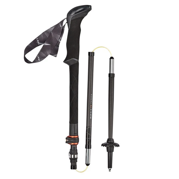 Leki MAKALU FX CARBON Unisex Trekkingstöcke BLACK-ORANGE-NATURALCARBON 4 Leki MAKALU FX CARBON Unisex Trekkingstöcke BLACK-ORANGE-NATURALCARBON – Bild 2