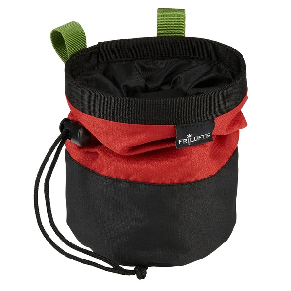 FRILUFTS CHALK BAG RED/BLACK 3 FRILUFTS CHALK BAG RED/BLACK