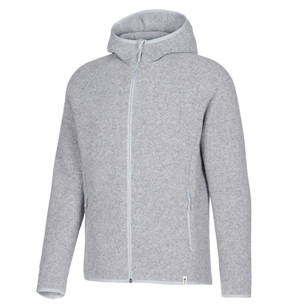 FRILUFTS REILA HOODED KNITTED FLEECE JACKET Herren Wolljacke SMOKED PEARL 4 FRILUFTS REILA HOODED KNITTED FLEECE JACKET Herren Wolljacke SMOKED PEARL – Bild 2