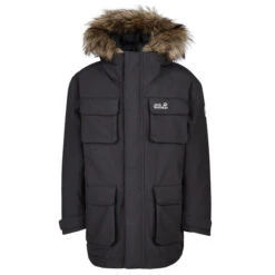 Jack Wolfskin GLACIER PEAK PARKA K Kinder Winterjacke PHANTOM