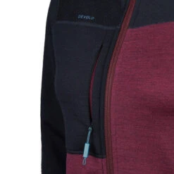 Devold NIBBA PRO MERINO JKT HOOD W Damen Wolljacke INK/BEETROOT -Sport Im Freien 5637970705 c nibba pro merino jkt hood w devold 24