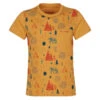 Vaude KIDS TAMMAR AOP T-SHIRT Kinder T-Shirt BURNT YELLOW -Sport Im Freien 5638005130 a kids tammar aop tshirt vaude 24