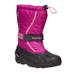 Sorel YOUTH FLURRY Kinder Winterstiefel DEEP BLUSH, TROPIC PINK -Sport Im Freien 5638014540 b youth flurry sorel 24