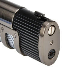 V-Fire PLUTO 3ER JET SCHWARZ GUN Feuerzeug SCHWARZ / GUN -Sport Im Freien 5638018732 c pluto 3er jet schwarz gun vfire 24