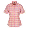 Maier Sports KENDRA S/S W Damen Outdoor Hemd RED/YELLOW CHECK -Sport Im Freien 5638025171 a kendra ss w maier sports 24