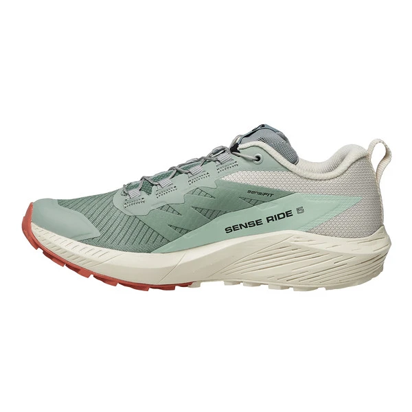 Salomon SENSE RIDE 5 Damen Trailrunningschuhe LILY PAD 5 Salomon SENSE RIDE 5 Damen Trailrunningschuhe LILY PAD – Bild 3