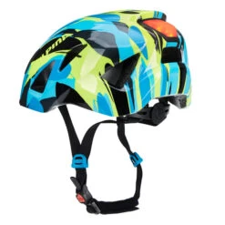 Alpina PICO FLASH Kinder Fahrradhelm NEON-BLUE GREEN GLOSS -Sport Im Freien 5638033629 d pico flash alpina 24