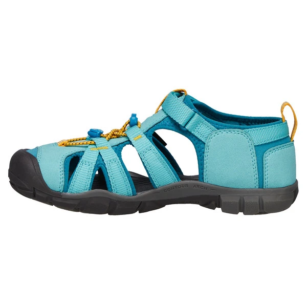 Keen SEACAMP II CNX Y Kinder Outdoor Sandalen IPANEMA/FJORD BLUE 5 Keen SEACAMP II CNX Y Kinder Outdoor Sandalen IPANEMA/FJORD BLUE – Bild 3