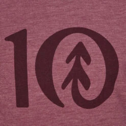 Tentree K LOGO T-SHIRT Kinder Funktionsshirt CRUSHED BERRY HEATHER -Sport Im Freien 5638038908 c k logo tshirt tentree 24