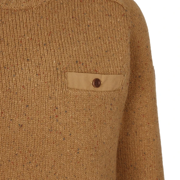 FJÄLLRÄVEN Fjällräven LADA ROUND-NECK SWEATER M Herren Strickpullover BUCKWHEAT BROWN 6 FJÄLLRÄVEN Fjällräven LADA ROUND-NECK SWEATER M Herren Strickpullover BUCKWHEAT BROWN – Bild 4