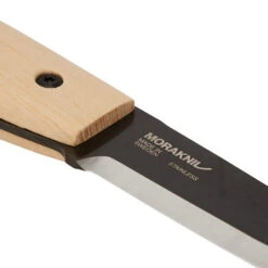 Morakniv WIT BLACKBLADE ASH WOOD Feststehendes Messer BLACK / NATURAL -Sport Im Freien 5638076657 c wit blackblade ash wood morakniv 24