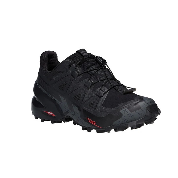 Salomon SPEEDCROSS 6 GORE-TEX Herren Trailrunningschuhe BLACK / BLACK / PHANTOM 4 Salomon SPEEDCROSS 6 GORE-TEX Herren Trailrunningschuhe BLACK / BLACK / PHANTOM – Bild 2