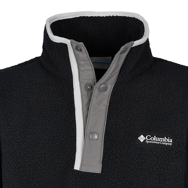 Columbia HELVETIA HALF SNAP FLEECE Kinder Fleecepullover BLACK, CITY GRE 6 Columbia HELVETIA HALF SNAP FLEECE Kinder Fleecepullover BLACK, CITY GRE – Bild 4