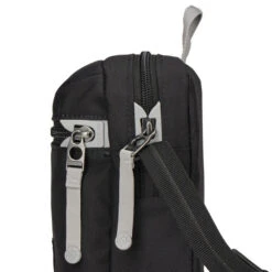 Pacsafe GO MICRO CROSSBODY Umhängetasche JET BLACK -Sport Im Freien 5638100524 c go micro crossbody pacsafe 24