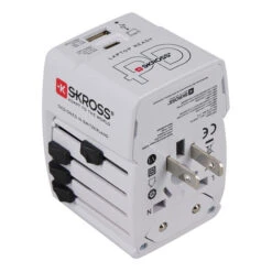 SKROSS WORLD USB CHARGER AC65PD WITH USB-C CABLE Reisestecker WEIß -Sport Im Freien 5638125683 d world usb charger ac65pd with usb c cable skross 24