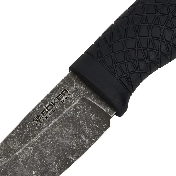 Böker Manufaktur Solingen BRONCO MINI Survival Messer SCHWARZ 6 Böker Manufaktur Solingen BRONCO MINI Survival Messer SCHWARZ – Bild 4